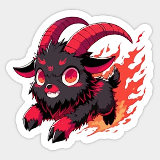 Hell Goat Sticker